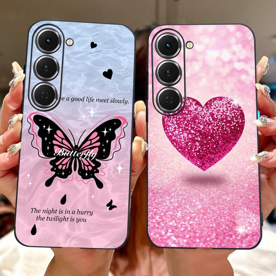 Cute Painting Phone Case For Tecno Spark 40 Pro 40Pro+ Soft Silicone TPU Back Cover For Tecno Spark40 Pro Plus 5G Cases Bumpers