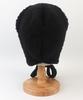 Yunibeosyeolkemiseuteuli Bear Knit Black Bonnet Hat