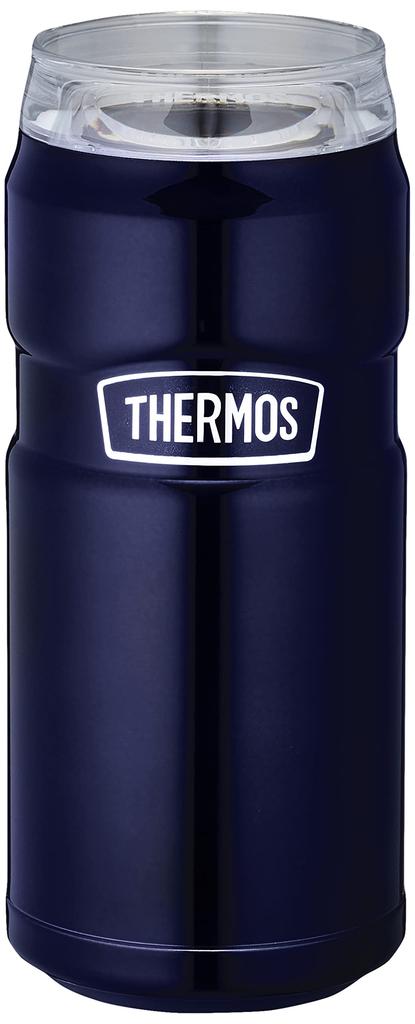 Thermos Outdoor Series Insulated Can Holder for 500ml Cans, 2-Way Type, Midnight Blue, ROD-005 MDB
