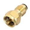 Propane Tank Refill Adapter Gas Cylinder Canister Filler Coupler Brass Accessories For 1Lb Small Cylinders