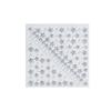 3D Sparkle Stars Heart Acrylic Crystal Stickers Kids DIY Decoration Self Adhesive  Diamond Pearls Gems Stickers Rhinestones