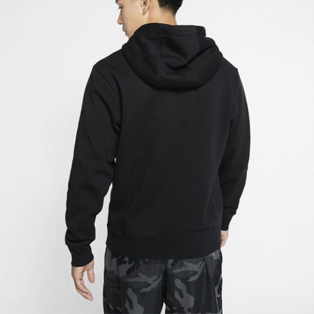 Nike Club Fleece Black Men's Pullover Hoodie BV2974-010