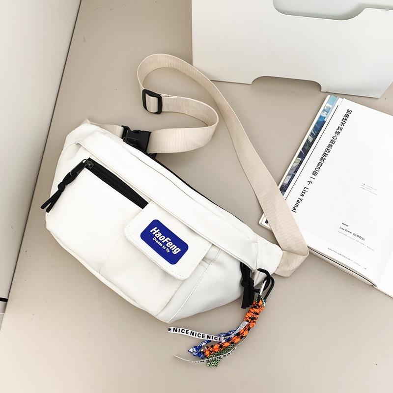 Crossbody Bag Men'S Trendy Brand Breast Bag Sports Cycling Backpack Tooling Bag Boys Students Outdoor Satchel Women'S Tide