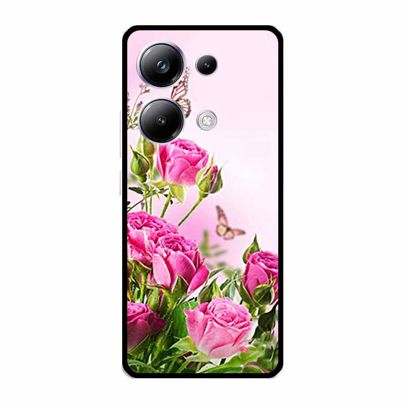 For Redmi Note 13 Pro 5G Cases Note 13 5G 4G Fashion Cool Soft TPU Silicone Phone Covers for Xiaomi Redmi Note 13R Pro 5G Note13
