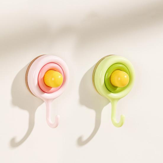 Saugnapf Wandhaken Abnehmbarer Wandhaken Wasserdichter Badezimmerhaken Eingang Schlafzimmer Kleider Schal Küche