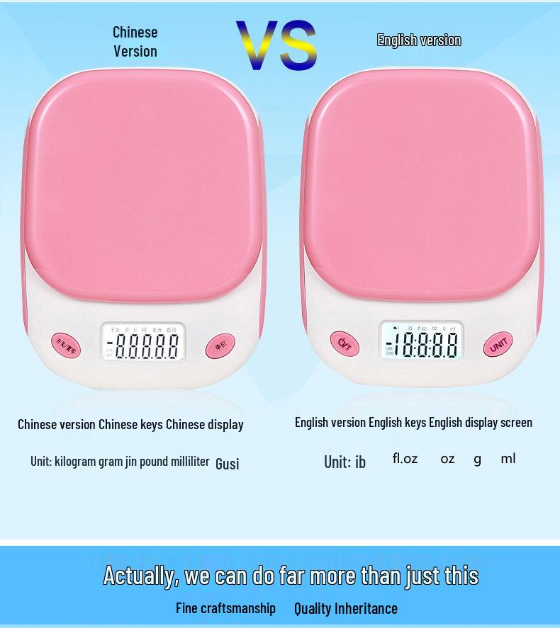 Precision Electronic Kitchen Baking Scale - 0.1g Accuracy