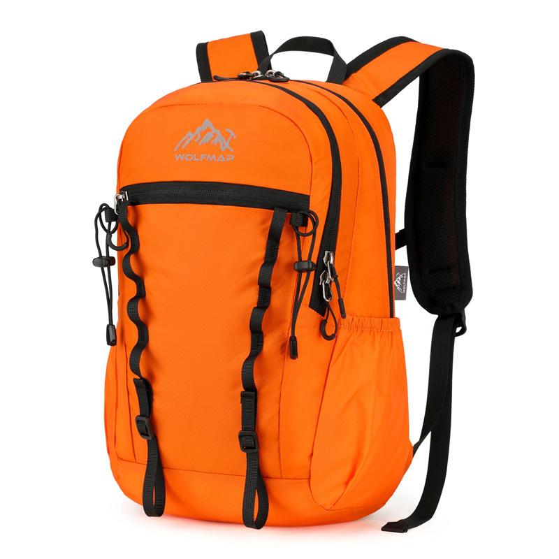 Schoolbag Lightweight Mountaineering Bag Outdoor Sports Riding Backpack Anti-splashing Multifunctional Layered Backpack Wholesale