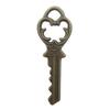 Retro Antique Bronze Color Key DIY Alloy Accessories Fashion Personality Love Pendant