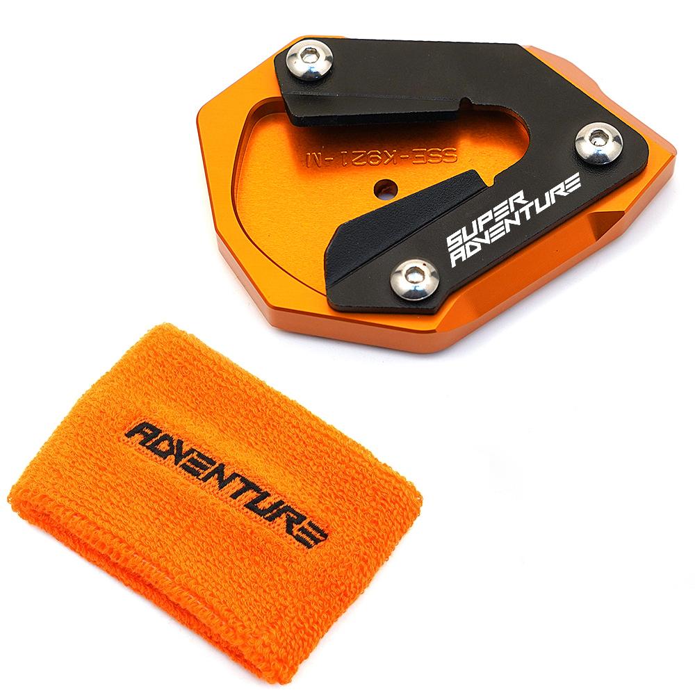 Pro KTM 1290 SUPER ADVENTURE S 1290 ADV SAS 2022 Motocykl CNC stojánek Boční stojan Kryt podložky Ponožka Klíč