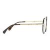 Chanel Logo Metal Alloy Round Optical Glasses Unisex glasses Brown CH2213C429