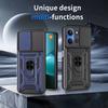AMORUS For Xiaomi Redmi 15C 4G (EU) (173mm)/15C 5G (EU) (173mm) Case Kickstand PC+TPU Phone Cover with Camera Lens Slider