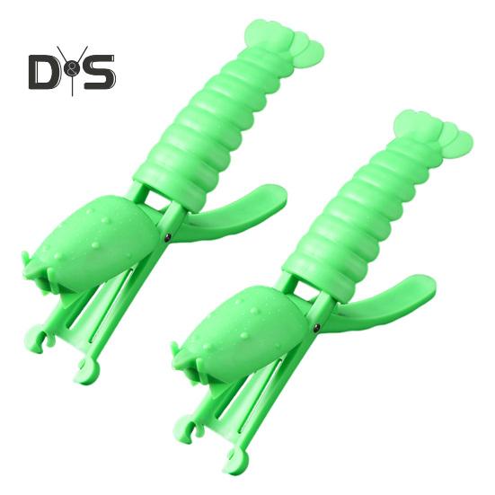 

Інструмент для очищення панцирів раків Пристрій для чищення хвостиків креветок для морепродуктів Безпечний пристрій для очищення раків Машина для очищення раків Можна мити в посудомийній машині Багатофункціональна кухня 2pcs зелений