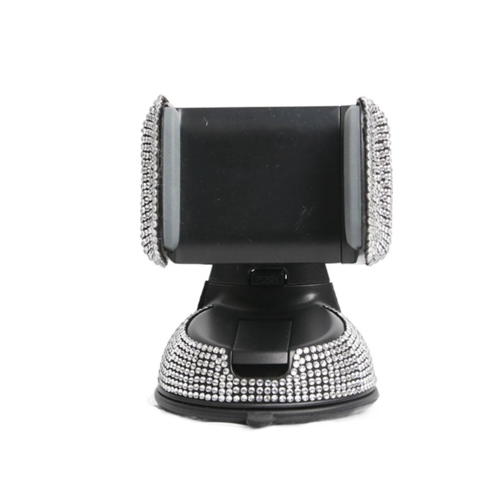 Bling Rhinestone Mobile Phone Holder Secure Hold Air Vent Phone Holder for Car Dashboard