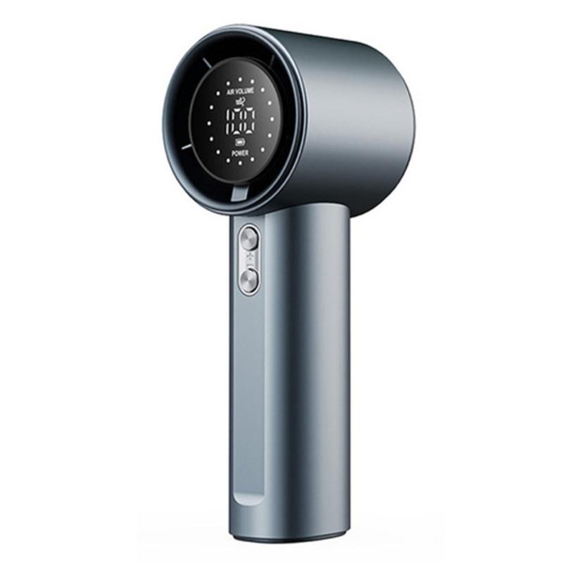 

Cordless Fan Dust Blower Handheld Engine Fan Duster 100 Speed for Women Men Computer Cleaning Outdoor Office синий
