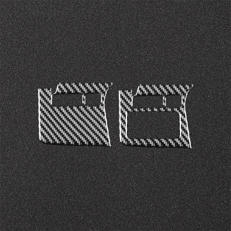 Carbon Fiber Interior Steering Wheel Left Button Trim for Lexus GS Models 2013-2019