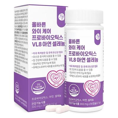 Proper Health Food Y Care Probiotics VL8 Zinc Selenium 27g, 90 Tablets, 1 Unit