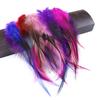 Feather 4-6 Black Heart Tip Chicken Feather Clothing Accessories Diy Material Colored Tip Chicken Feather Cat Stick Corsage Accessories