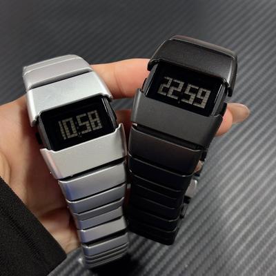 Montres Médiévales Millénaires de Forme Spéciale Montres Carrées Vintage Tendance de Niche Numériques Lumineux Personnalisées Montres Électroniques