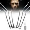 Wolverine Claw Wolf Toy With Logan Dog Tag Necklace Halloween Cosplay Props