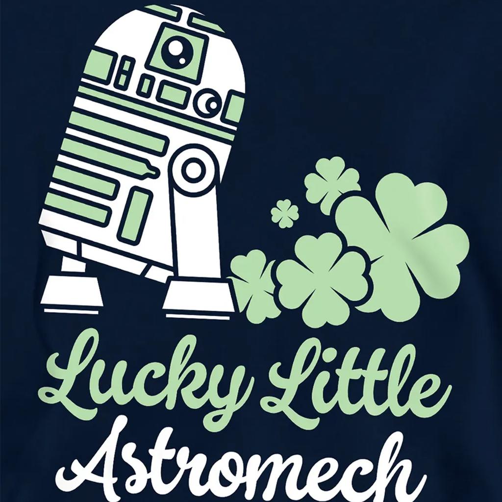 Star Wars Childrens/Kids Lucky Astromech St Patricks Day Hoodie