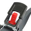Pack Of 1 Black Aluminum Track Tie Down System With 2000LB Capacity Ratchet Straps For Cargo Transport In Vehicles