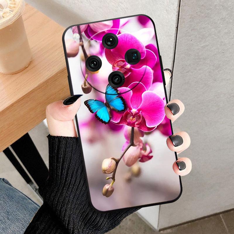 For OPPO Find X8 Pro Case Shockproof Protective Shell Coque For OPPO Find X8 Pro 5G Phone Case Soft TPU Silicone Back Cover