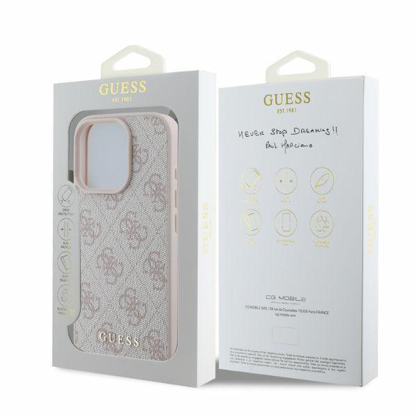 Guess Guhcp16Xg4Gfpi Iphone 16 Pro Max 6.9 Różowy/Pink Hardcase 4G Classic