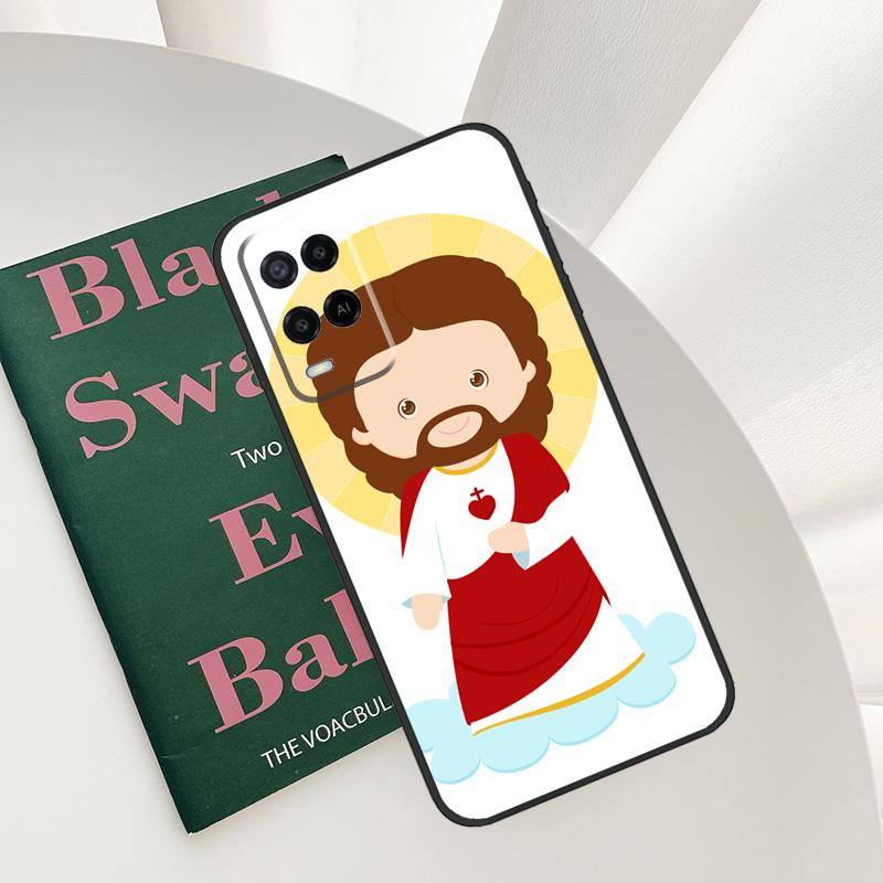 

Jesus Couple Amen Cruz Amor Case For Oppo A15 A16 A17 A52 A72 A76 A96 A54 A74 A94 A54S A57S A58 A78 A98 A57 A77 Cover OPPO A57s