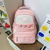 Schoolbag cute cartoon graffiti for girls, backpack for grades 1-1 in primary and secondary school, Japanese new minimalist INS style small backpack
