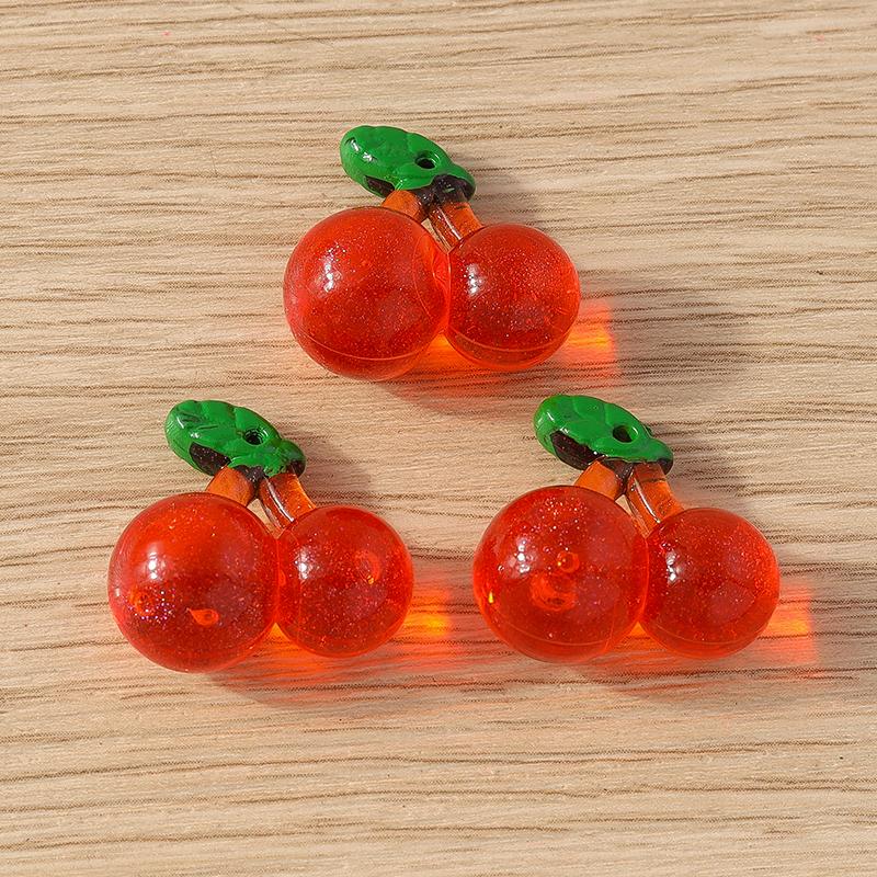

Tusember 10pcs Cute Fruit Charms Apple Banana Cherry Corn Strawberry Pendants for Jewelry Making Necklace Bracelet Earrings DIY
