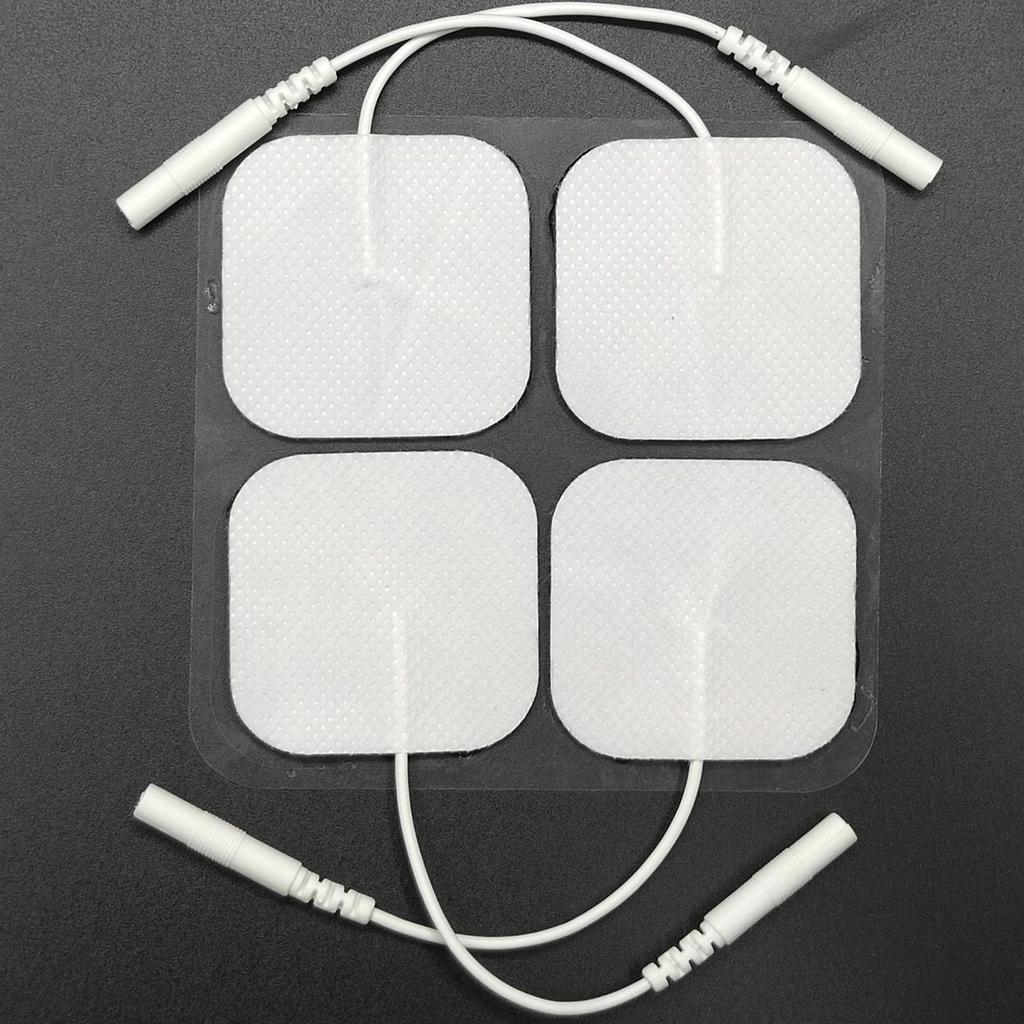 36pcs Electrode Pad Reusable Strong Stickiness Rectangular Replacement Electrode Pad for TENS Machin