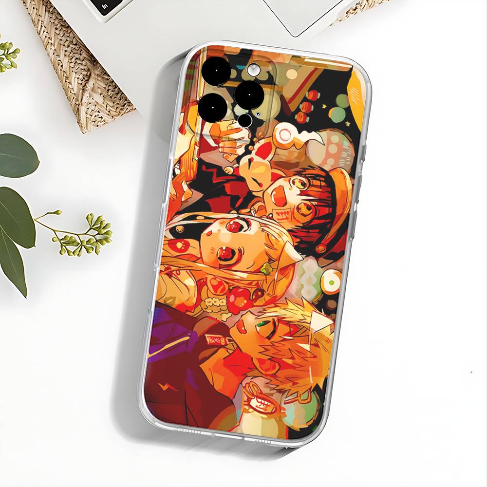 Чехол для телефона «Туалетный мальчик Ханако-кун» для iPhone 17,16,15,14,13,12,11 Pro,Max,Plus,X,XS,XR,SE4,E Mini Прозрачный Мягкий Чехол iPhone14