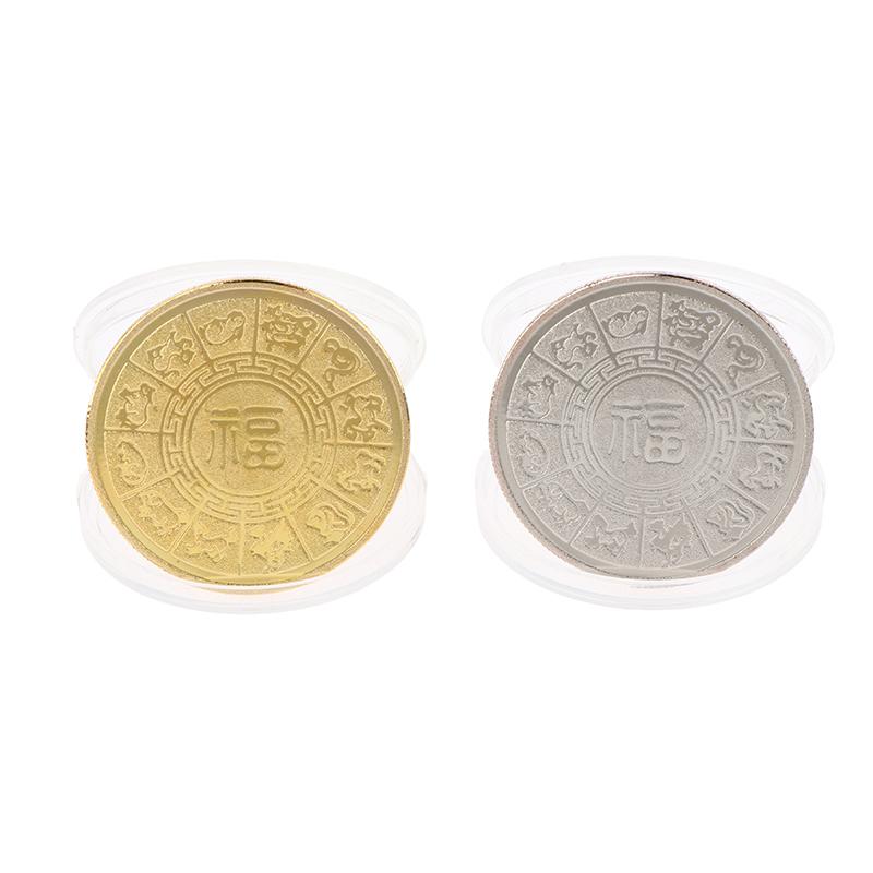 2026 Year Of The Horse Chinese Lucky Souvenir Coin Iron Crafts 40Mm Zodiac Horse Commemorative Medal Event Gift