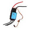 Brushless ESC Black 125A Brushless ESC RC Boat Two Way Water Cooled ESC for RC Boats Underwater