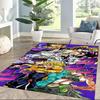 Jojo S Bizarre Adventure 5 Square rugs are a great choice for living rooms, bedrooms, home décor, and as gifts