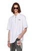 Diesel Polo Size Size 100 Men's Half-Zip Shirt, White, 3XL, A112510HERS,