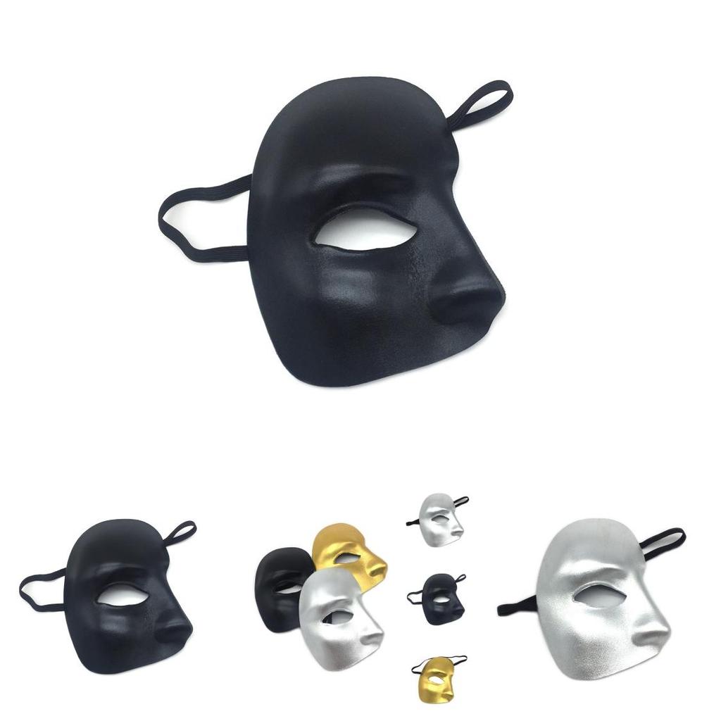 Christmas Party Mask Set With Gold Silver Black Colors For Adults And Kids