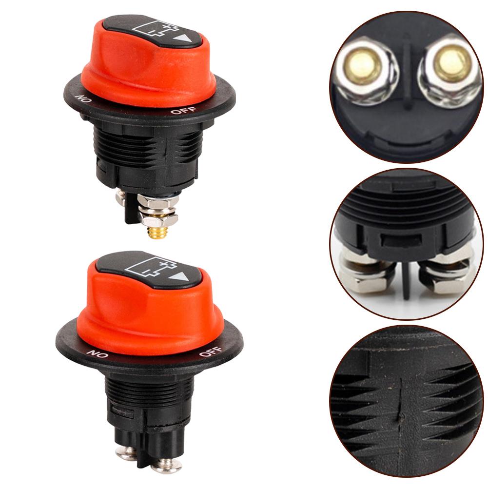 50A/100A Autobatterieschalter Isolator Cut Off Kill für Autoknopf Marine Boot Motorrad Autobatterie Trennschalter Cut Off