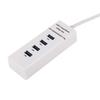 High Speed 4 Port USB 3.0 Hub Converter Adapter Portable Extender for   Card Reader Black