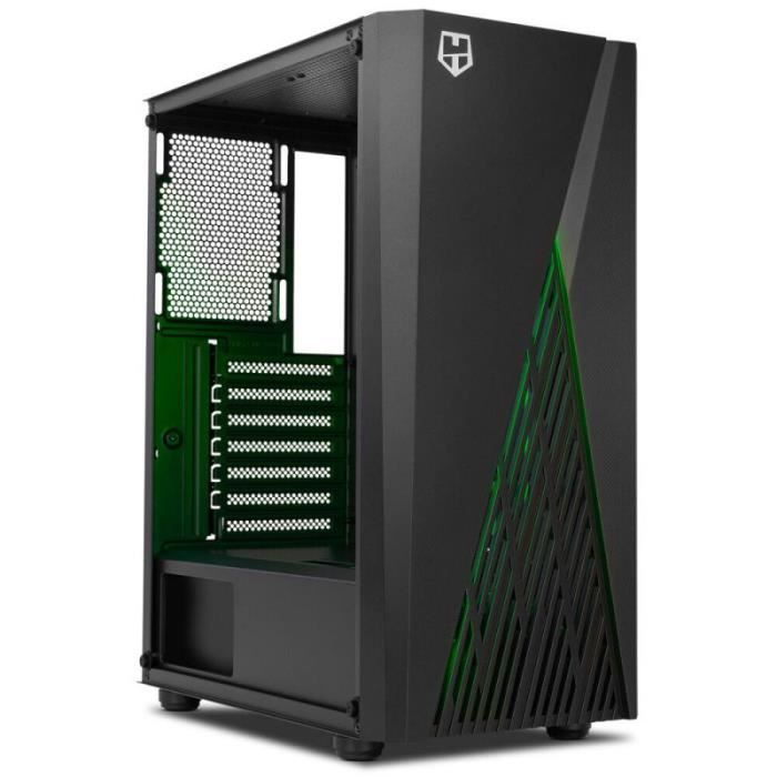 Caja ATX semitorre NOX Hummer Frost ARGB Negro ATX