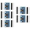 AITRIP 5 Pcs GY-521 MPU-6050 MPU6050 Module,6 DOF MPU-6050 3 Axis Accelerometer Gyroscope Sensor Module 16Bit AD Converter Data Output IIC I2C DIY
