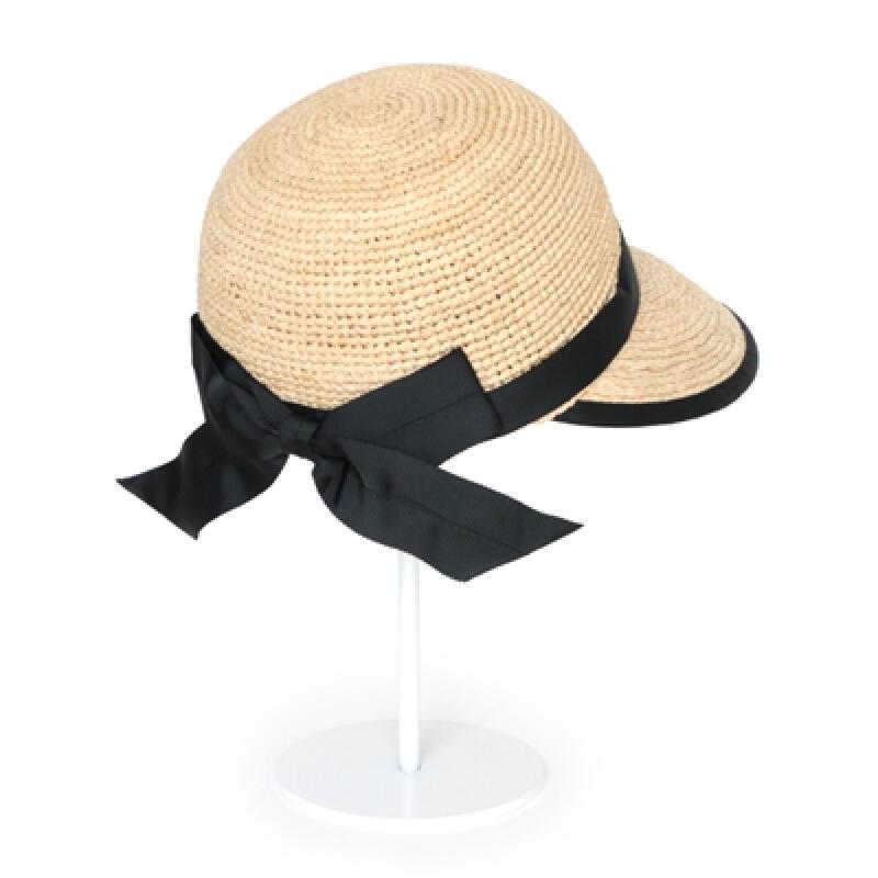 French raffia cap