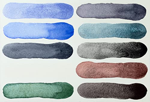 Daniel Smith Transparent Watercolors, Extra Fine, by Nicholas Lopez, Artist, 10-Color Set, 5m (No. 2), 285610443