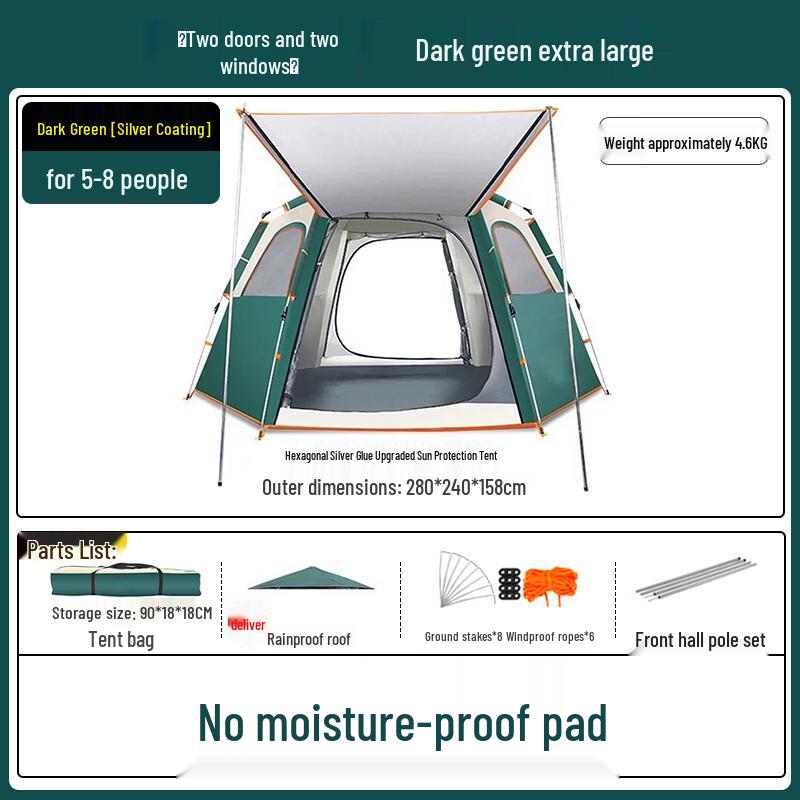 OEING Portable Folding Camping Tent