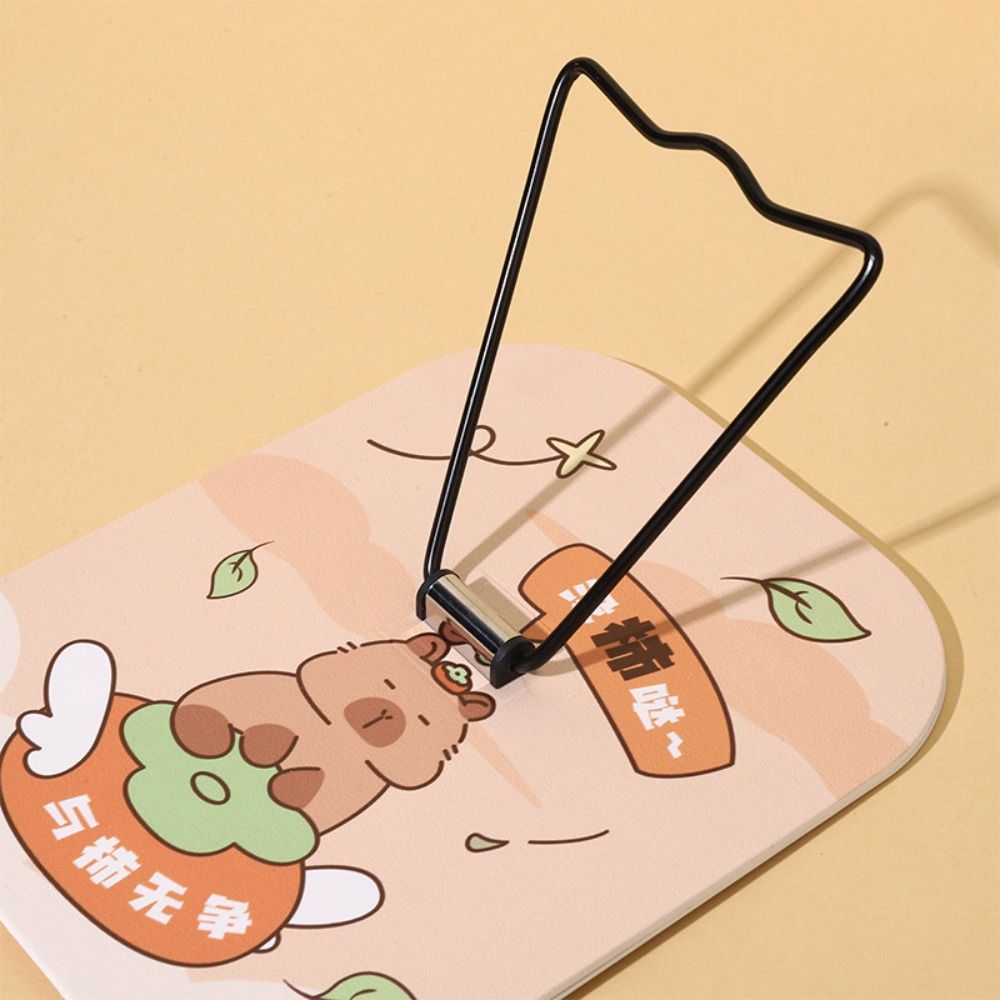 Cartoon Folding Makeup Mirror Kapibala Desktop Makeup Mirror Creative Vanity Mirror  Dormitory