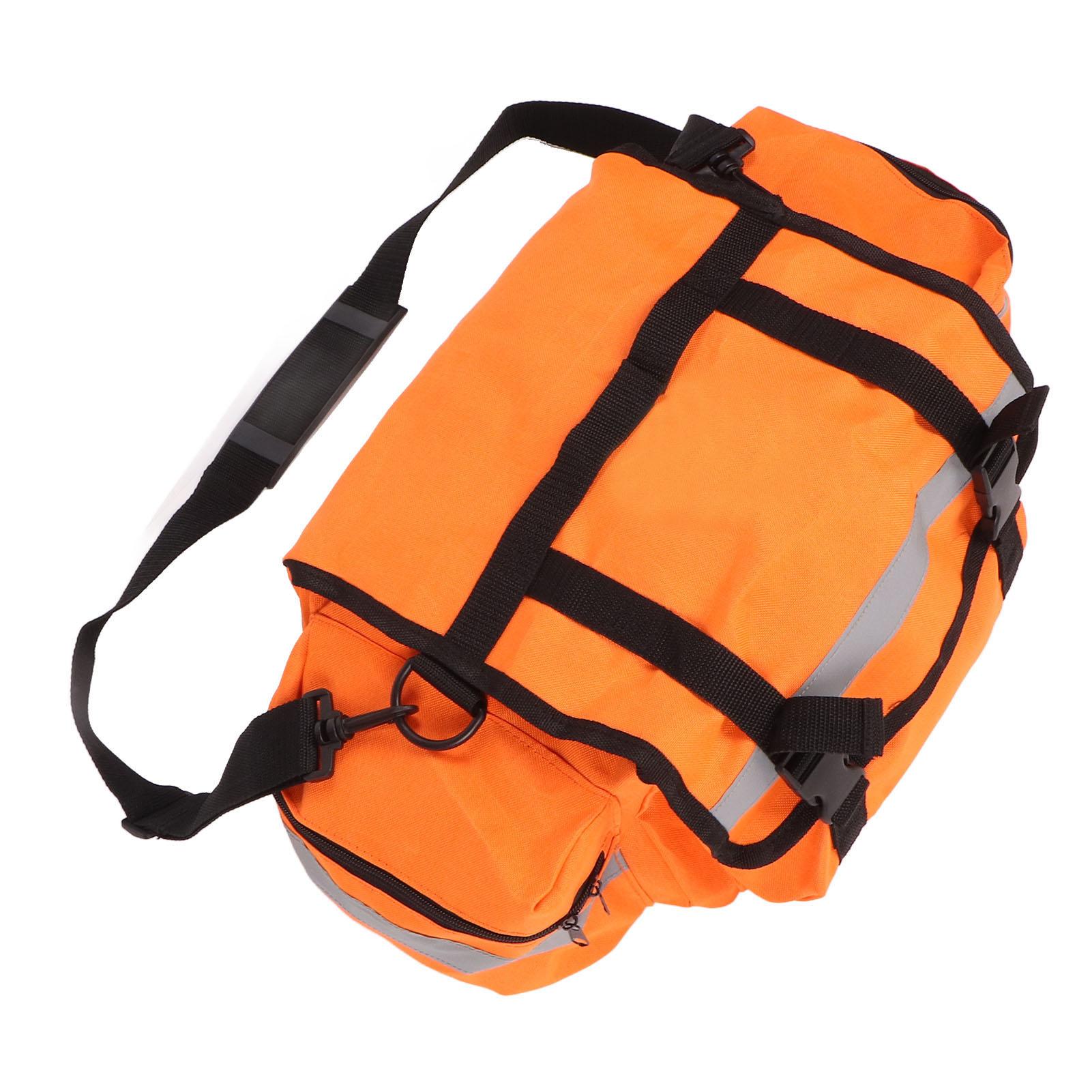 

Пустая медицинская сумка, портативная, с большими отделениями, профессиональный легкий набор для хранения травм