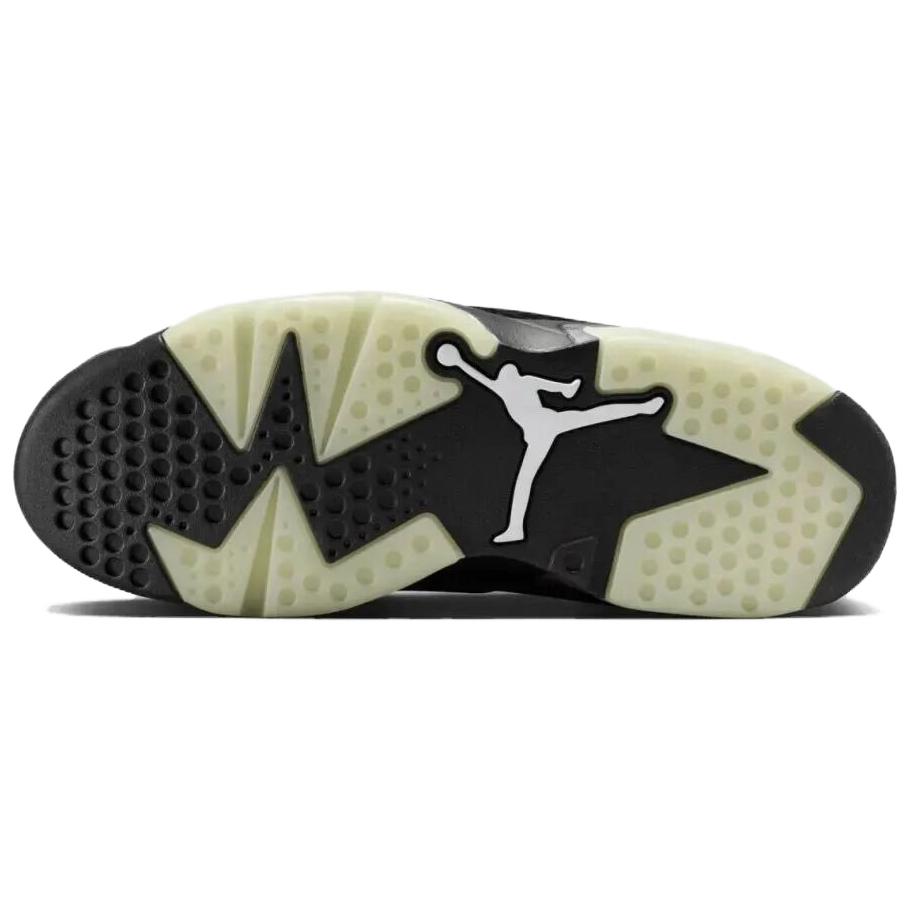 Air Jordan 6 Retro Low Blackout Dam Sneakers Svart-Svart IO9786-001