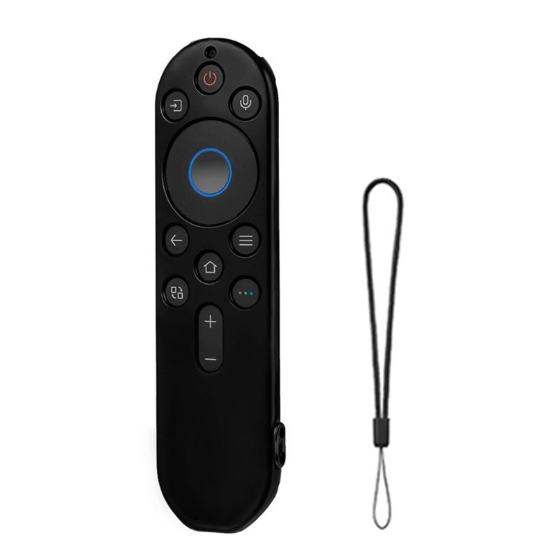 Skin Friendly Silicone Remote Protector Shockproof Design for A7D Television Remote Exact Cutouts 360 Protections