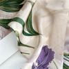 170*53cm Luxury 100% Mulberry Silk Scarf Printed Satin Shawl Lightweight Spring Summer Wrap Elegant  Accessories