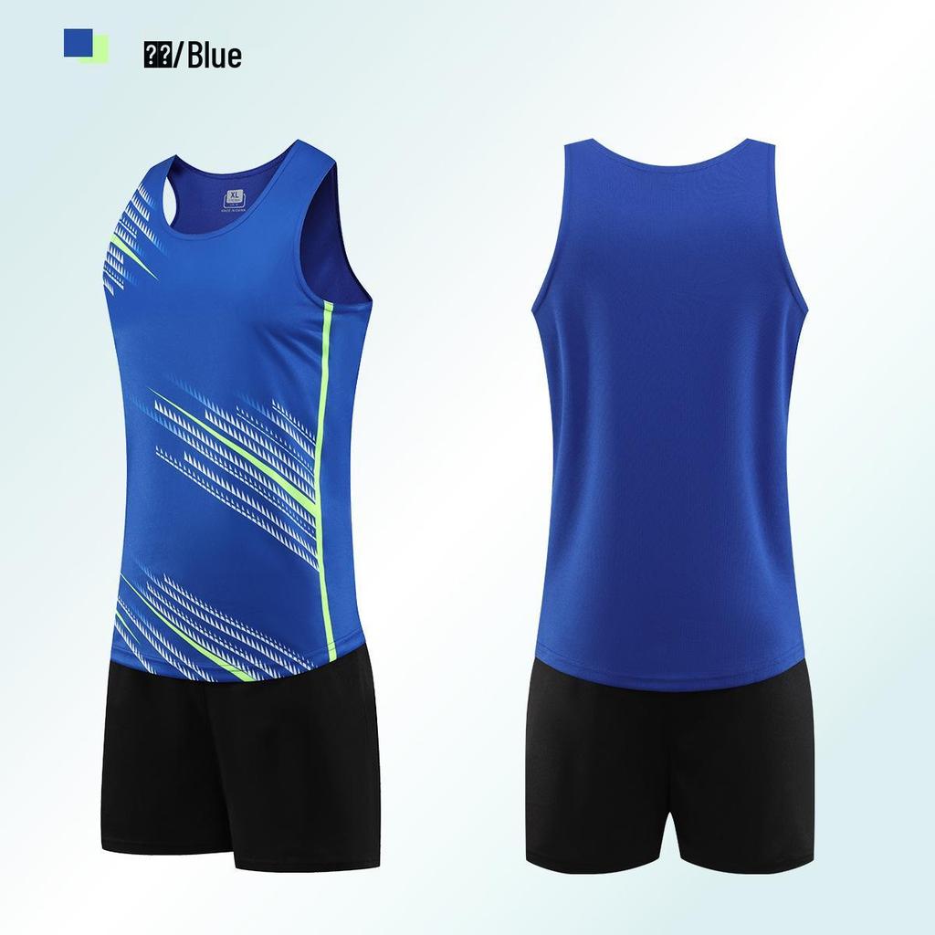 Unisex Professional Track & Field Sportswear Set: Marathon Racing Vest & Training Uniform